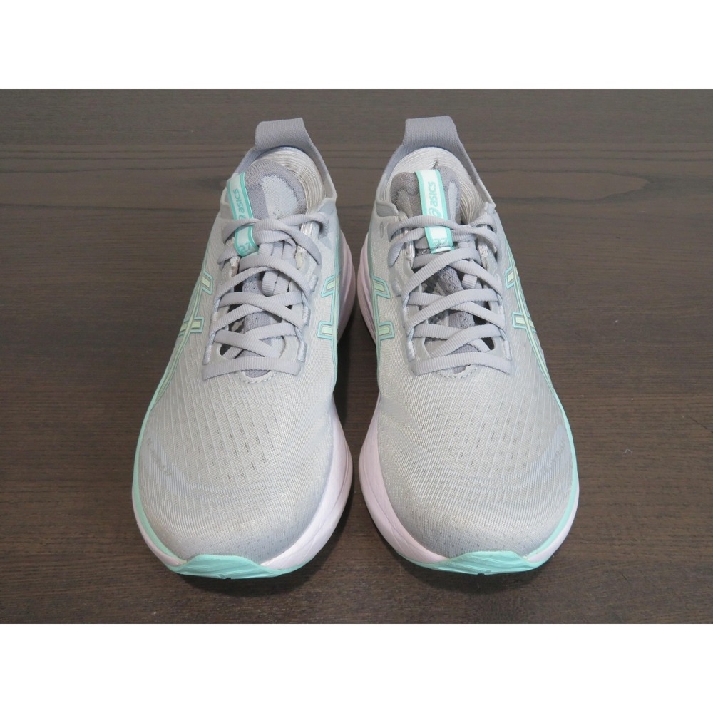Asics Gel Nimbus 27 Running Shoes Womens Size 7.5 Gray Sneakers 1012B753 Road - Picture 2 of 11